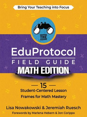 cover image of The EduProtocol Field Guide Math Edition